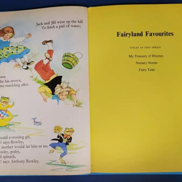 MY TREASURY OF RHYMES By Rene Cloke - Hardcover Dated 1984 Printed in Germany - Picture 9 of 13